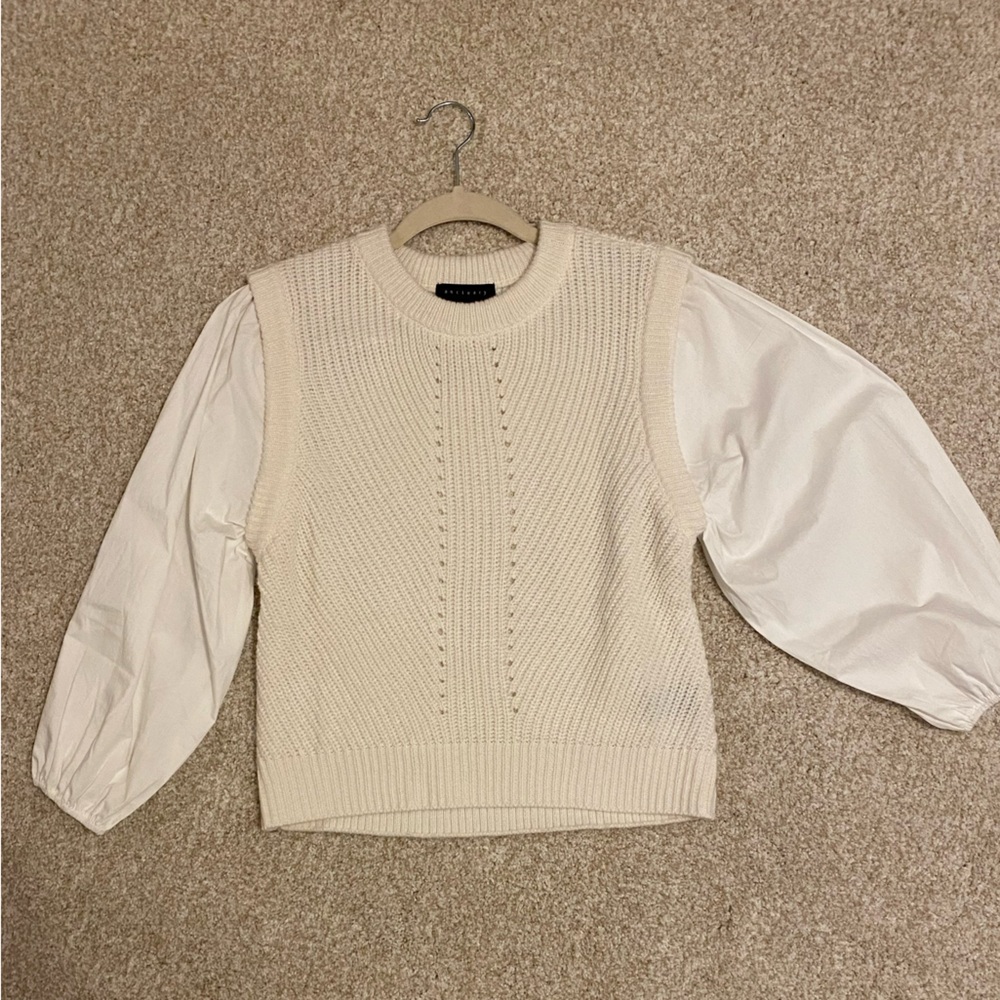 Sanctuary Cream Sweater Top